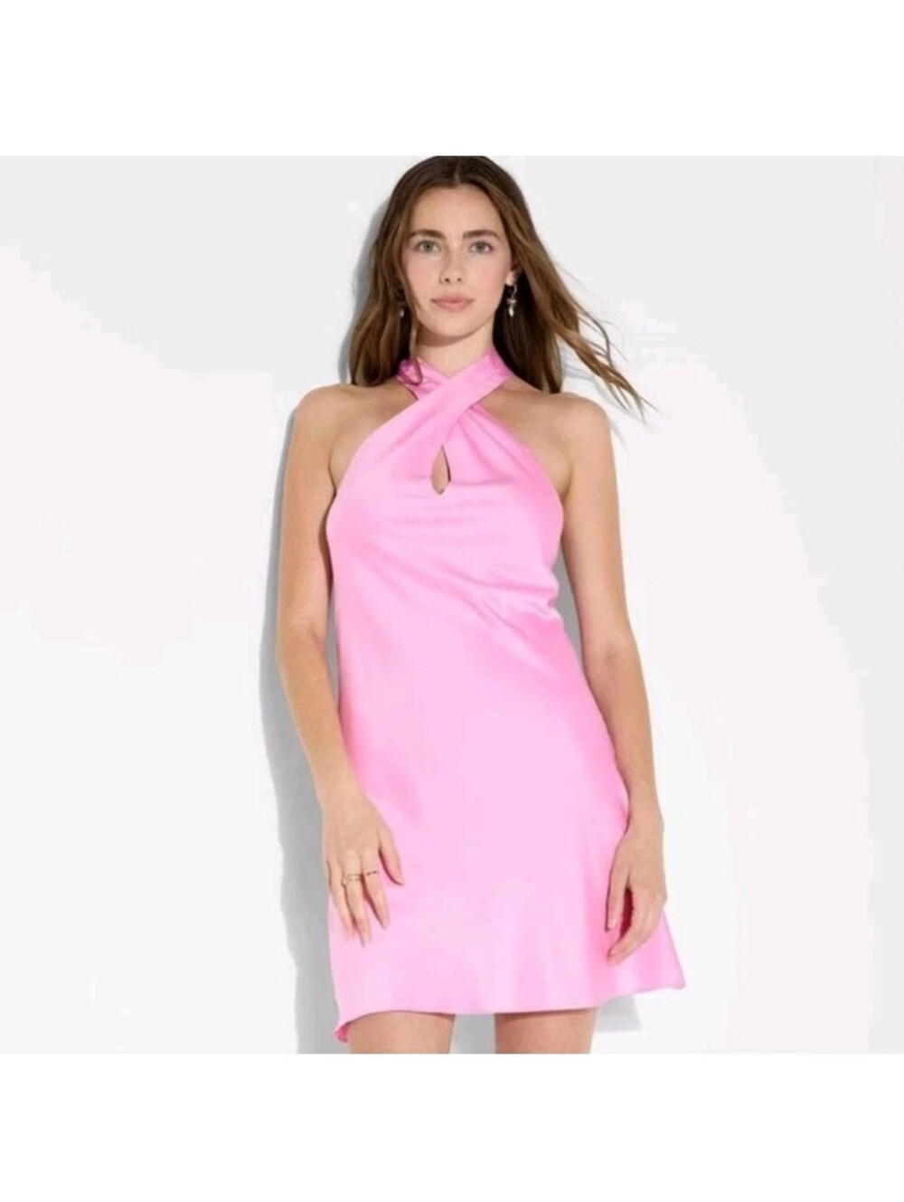 Wild Fable Slip Satin Mini‎ Dress